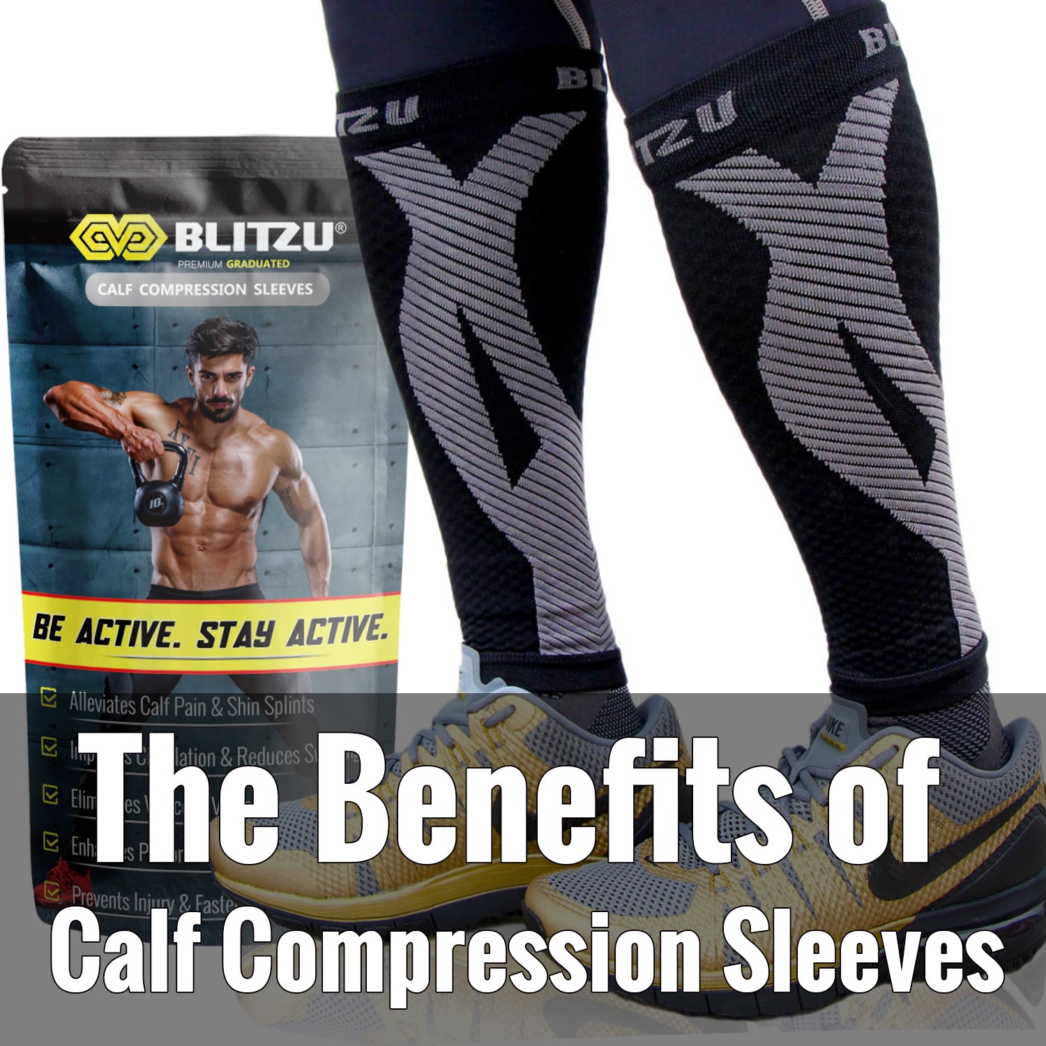 What are benefits of wearing calf compression sleeves? – BeVisible Sports