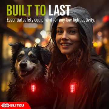 Load image into Gallery viewer, 4 Pack Led Safety Lights/Taillights for Night Walking Safety and Visibility