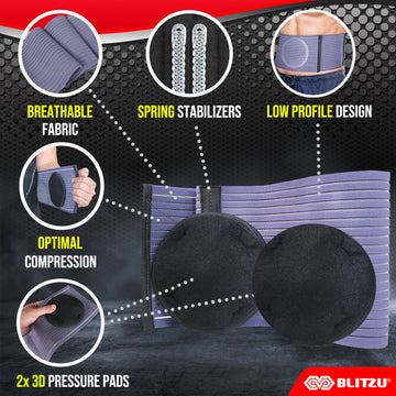 Load image into Gallery viewer, Abdominal & Umbilical Hernia Belt with Pad for Men or Women