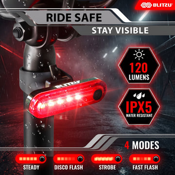 Load image into Gallery viewer, BLITZU 390 Front Light With 120T Taillight