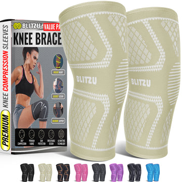Load image into Gallery viewer, Knee Sleeves for Arthritis, Bursitis, Swelling & Knee Pain, Running or Working Out