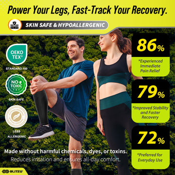 Load image into Gallery viewer, 3 Pairs Calf Sleeves | For Calf & Shin Pain Relief w/ Kinesiology Taping Technology