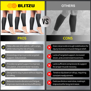 Load image into Gallery viewer, 3 Pairs Calf Sleeves | For Calf & Shin Pain Relief w/ Kinesiology Taping Technology