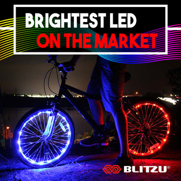Load and play video in Gallery viewer, bike wheel lights tire spoke bicycle light