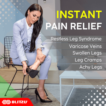 Load image into Gallery viewer, Compression Socks for Men & Women | For Restless Leg Syndrome, Pregnancy Swelling, Diabetic Varicose Veins