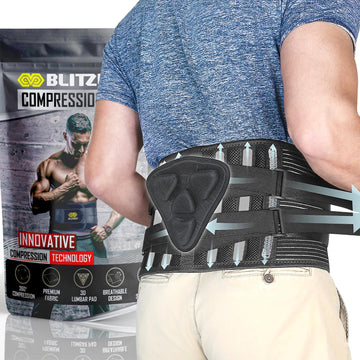 Load image into Gallery viewer, back brace lumbar support belt for lower back pain relief