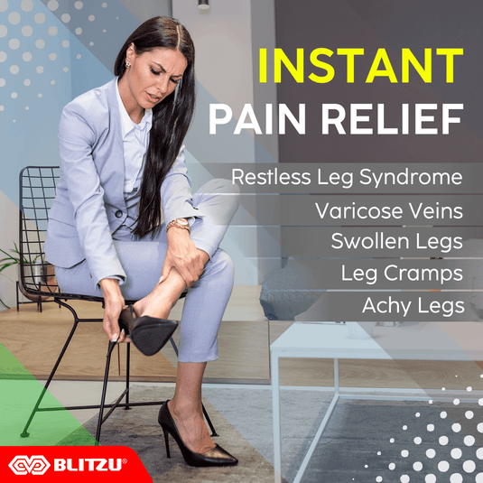 Compression Socks for Men & Women | For Restless Leg Syndrome, Pregnancy Swelling, Diabetic Varicose Veins