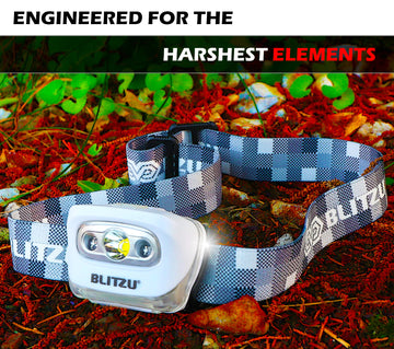 Load image into Gallery viewer, Led Headlamp Flashlight Camping Accessories for Kids. Bright Cree Outdoor Headlight Headlamps. Head Lamp with Red Safety Light. for Running, Camping, Reading, Hiking at Night Time