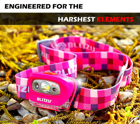 Led Headlamp Flashlight Camping Accessories for Kids. Bright Cree Outdoor Headlight Headlamps. Head Lamp with Red Safety Light. for Running, Camping, Reading, Hiking at Night Time