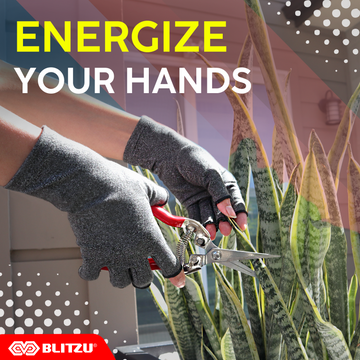 Load image into Gallery viewer, Fingerless Compression Arthritis Gloves | Support for Carpal Tunnel Syndrome, Gaming Wrist, Finger, Hand and Thumb Pain