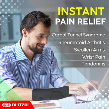 Load image into Gallery viewer, Volar Wrist Splint | Carpal Tunnel Wrist Brace With Night Support Splint & Cushion Pad