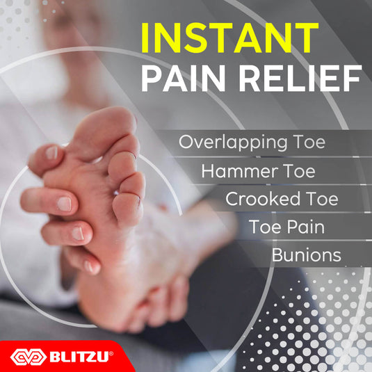 Bunion Corrector & Hammer Toe Corrector for Women & Men, Toe Straightener for Crooked Toes, Orthopedic Bunion Correction Splint, Hallux Valgus Brace, Toe Separators for Big Toe Pain Relief.
