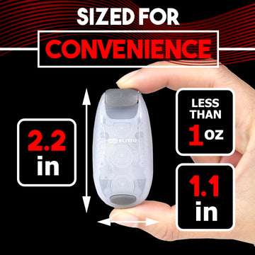 Load image into Gallery viewer, 4 Pack LED Safety Lights Gear for Kids, Women & Men. Great for Bike Tail Light, Kayak, Dog Collar, Stroller, Walking, Boat, Runners, Night Running Blinking Warning Reflective Light Accessories