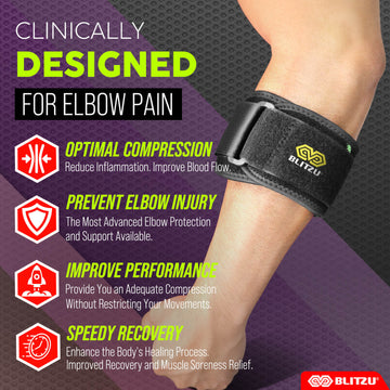 Load image into Gallery viewer, elbow brace elbow sleeves tennis elbow Golfer elbow Golfers elbow elbow pain relief support protectors bandage wrap gym protector treatment padded fitness pad powerlifting elastic de compresion dolor wanderlust elbo weight lift sports soporte brazo tendinitis ace pads