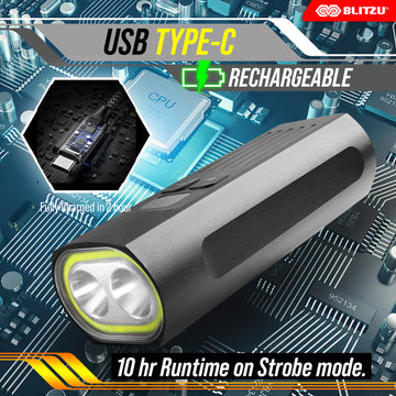 Load image into Gallery viewer, Gator 1000™ Powerful 1000 Lumen Bike Headlight With Powerbank Charging Technology