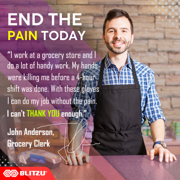 Load image into Gallery viewer, Fingerless Compression Arthritis Gloves | Support for Carpal Tunnel Syndrome, Gaming Wrist, Finger, Hand and Thumb Pain