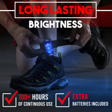 Load image into Gallery viewer, 4 Pack LED Safety Lights Gear for Kids, Women & Men. Great for Bike Tail Light, Kayak, Dog Collar, Stroller, Walking, Boat, Runners, Night Running Blinking Warning Reflective Light Accessories