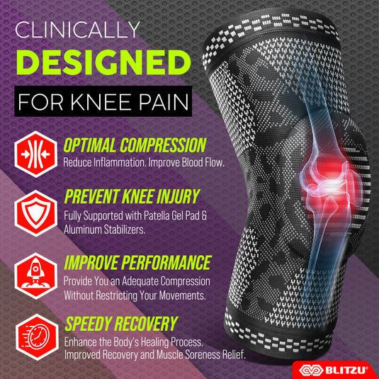 knee brace for knee injury knee pain relief compression sleeve women men braces for weightlifting running rodilleras para gym sleeves orthopedic workout pack support working out pain slave cap braces protection hiking protector runners sleves