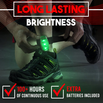 Load image into Gallery viewer, 4 Pack LED Safety Lights Gear for Kids, Women & Men. Great for Bike Tail Light, Kayak, Dog Collar, Stroller, Walking, Boat, Runners, Night Running Blinking Warning Reflective Light Accessories