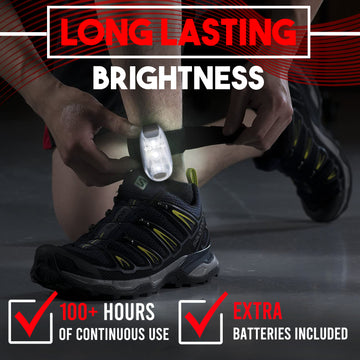 Load image into Gallery viewer, 4 Pack LED Safety Lights Gear for Kids, Women & Men. Great for Bike Tail Light, Kayak, Dog Collar, Stroller, Walking, Boat, Runners, Night Running Blinking Warning Reflective Light Accessories
