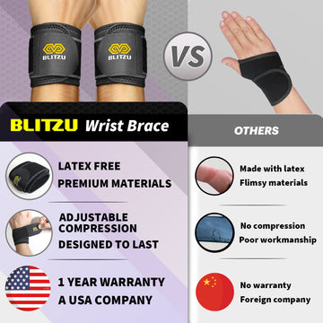 Load image into Gallery viewer, 2 Pack Wrist Strap Brace for Work Out, Weightlifting, Tendonitis, Carpal Tunnel Arthritis