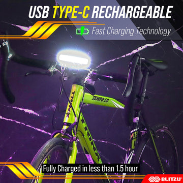 Load image into Gallery viewer, BLITZU headlight bike light front light