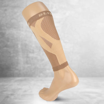 Load image into Gallery viewer, calf sleeves compression socks stockings for men leg women varicose veins treatment for legs shin splints pain relief support splint sleeves brace socks footless running sports coat band flag maximum calves run forever mmhg wide vein amnesia white sport and mens