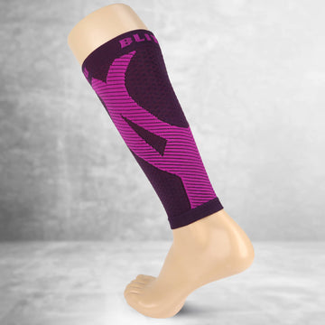 Load image into Gallery viewer, calf sleeves compression socks stockings for men leg women varicose veins treatment for legs shin splints pain relief support splint sleeves brace socks footless running sports coat band flag maximum calves run forever mmhg wide vein amnesia white sport and mens