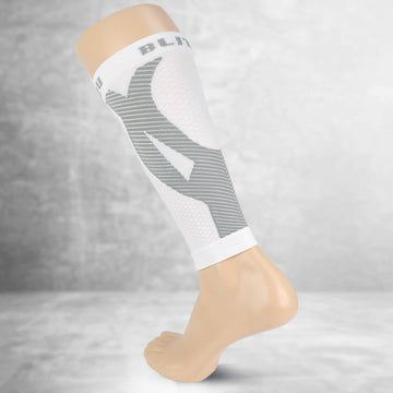 Load image into Gallery viewer, calf sleeves compression socks stockings for men leg women varicose veins treatment for legs shin splints pain relief support splint sleeves brace socks footless running sports coat band flag maximum calves run forever mmhg wide vein amnesia white sport and mens