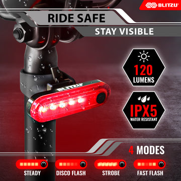 Load image into Gallery viewer, Ultra Bright Type-C USB-C Rechargeable Bike Light Set, Bicycle Front Headlight and Back Taillight, Bicycle Accessories for Night Riding, Easy to Install for Men Women Kids Road Mountain Cycling