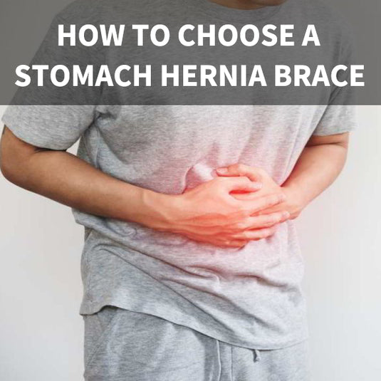 Stomach Hernia Brace | Navel, Belly Button, Hiatal, Epigastric, Ventral, Incisional & Spigelian Truss for Men or Women