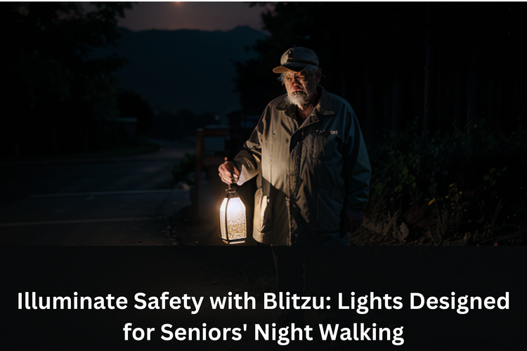 Illuminate Safety with Blitzu: Lights Designed for Seniors' Night Walking