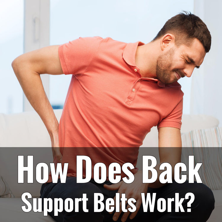 BLITZU Back support belt for men and women. Lumbar support, Sciatica pain relief, anterior pelvic tilt, waist support back brace for weight lifting. Breathable with Adjustable Support Straps