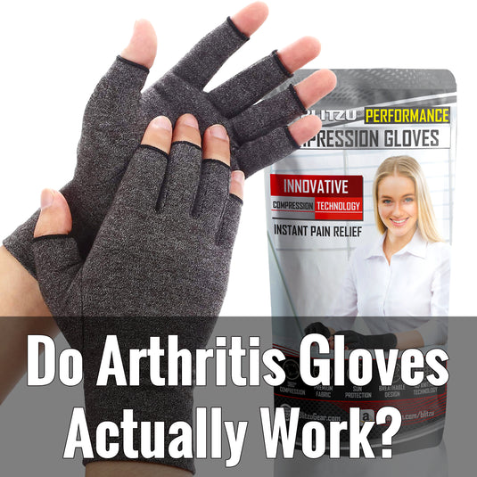 Arthritis Compression Gloves, Relieve Arthritis, Rheumatoid, Osteoarthritis, Carpal Tunnel Pain, Compression Gloves for Arthritis for Women & Men