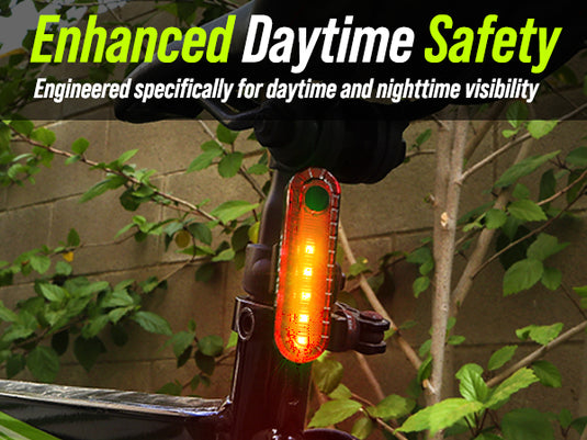 Cyborg™ USB-C Rechargeable 120T Bike Tail Light (2 Pack)