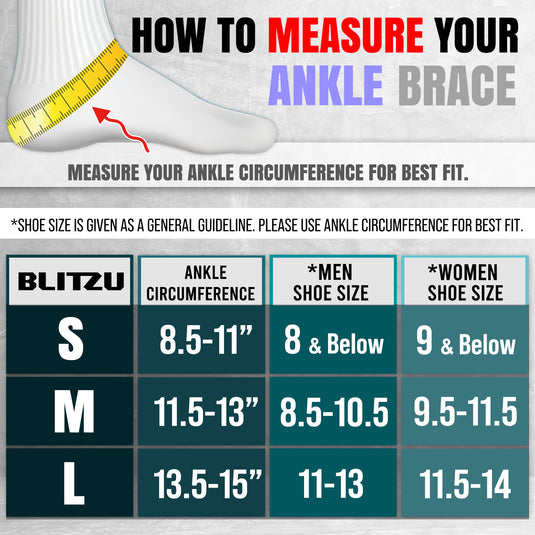 Lace-Up Ankle Brace | For Ankle Sprains & Strains, Instability, Pain Relief, Recovery & Prevention