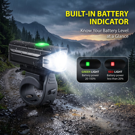 BLITZU 390 Front Light With 120T Taillight