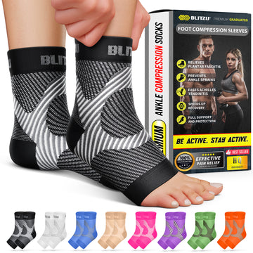 Load image into Gallery viewer, Compression Ankle Sleeves brace Neuropathy Socks
