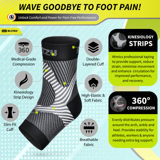 Compression Ankle Sleeves brace Neuropathy Socks