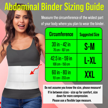 Load image into Gallery viewer, 9&quot;, 3 Panels Abdominal Binder Postpartum Belly Band
