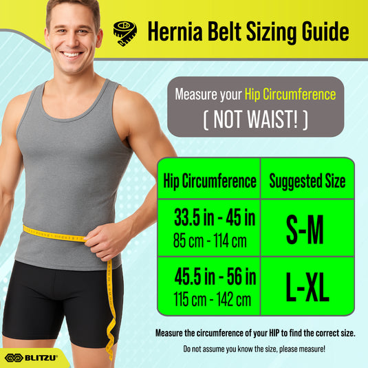 Inguinal Hernia Belt Groin Support Truss for Bilateral Scrotal & Femoral Hernias for Men or Women