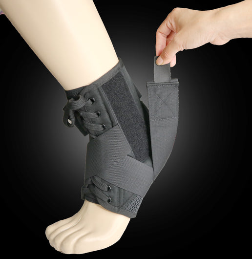 Lace-Up Ankle Brace | For Ankle Sprains & Strains, Instability, Pain Relief, Recovery & Prevention