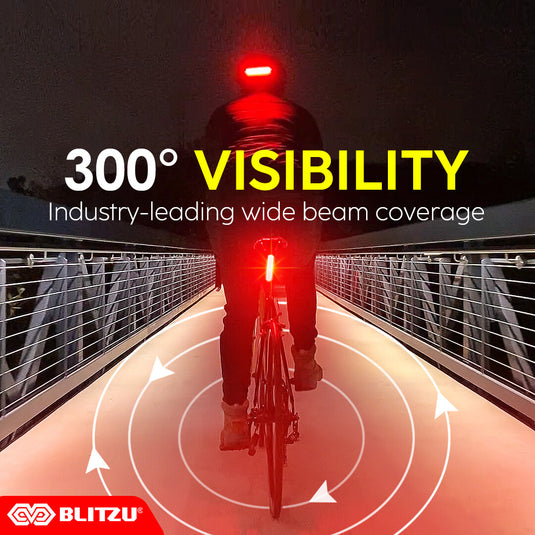 bicycle rear light bike taillight BLITZU tail light back light