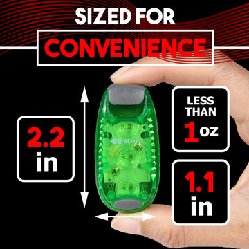 Load image into Gallery viewer, 4 Pack LED Safety Lights Gear for Kids, Women &amp; Men. Great for Bike Tail Light, Kayak, Dog Collar, Stroller, Walking, Boat, Runners, Night Running Blinking Warning Reflective Light Accessories
