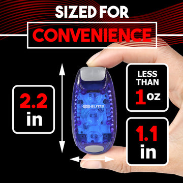 Load image into Gallery viewer, 4 Pack LED Safety Lights Gear for Kids, Women &amp; Men. Great for Bike Tail Light, Kayak, Dog Collar, Stroller, Walking, Boat, Runners, Night Running Blinking Warning Reflective Light Accessories
