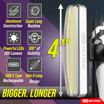 Load image into Gallery viewer, BLITZU headlight bike light front light 
