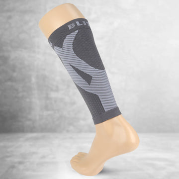 Load image into Gallery viewer, calf sleeves compression socks stockings for men leg women varicose veins treatment for legs shin splints pain relief support splint sleeves brace socks footless running sports coat band flag maximum calves run forever mmhg wide vein amnesia white sport and mens
