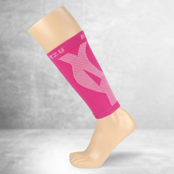 Load image into Gallery viewer, calf sleeves compression socks stockings for men leg women varicose veins treatment for legs shin splints pain relief support splint sleeves brace socks footless running sports coat band flag maximum calves run forever mmhg wide vein amnesia white sport and mens
